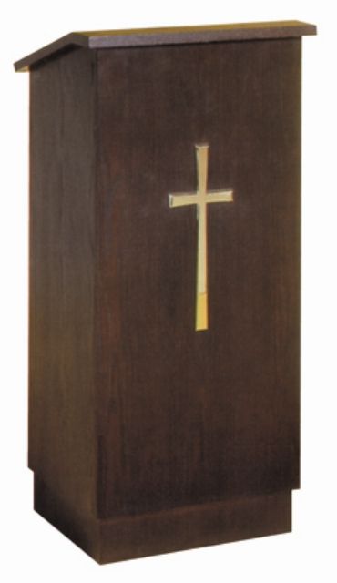 Lectern 8020 Extended Shelf Lamp Mike Two